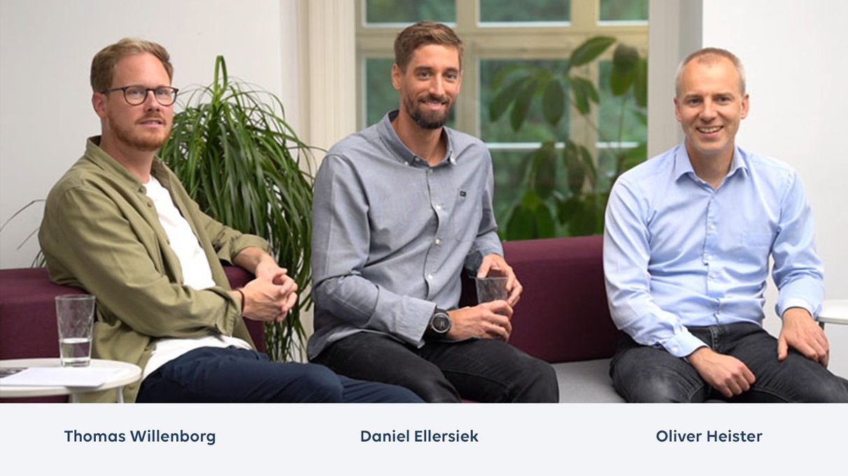 Datatrans board of directors, Thomas Willenborg, Daniel Ellersiek, Oliver Heister
